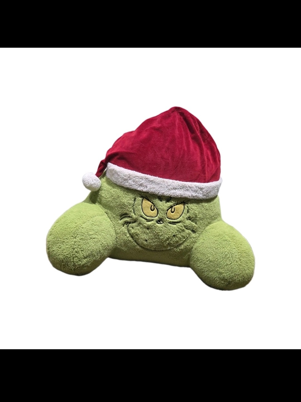 Green Grinch Plush Lounger Pillow